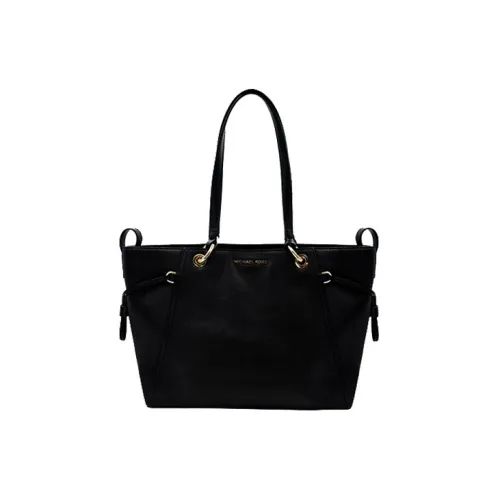 MICHAEL KORS Nicole Коровья кожа Тоут Сумка Сумка для покупок Сумка через плечо Сумка Женская Черная