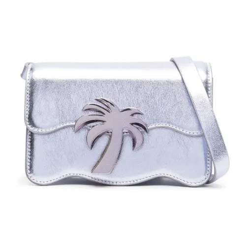 PALM ANGELS Овчина Сумка через плечо Сумка на плечо Женская Серебряная