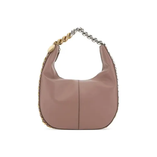 Stella McCartney Frayme Полиуретан Полумесяц Сумка Сумка через плечо Маленькая Женская Розовая