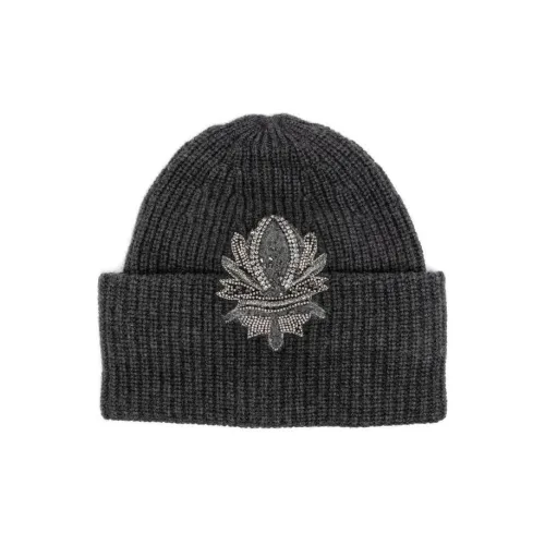 Brunello Cucinelli Кашемир Шапки-бини Серый Женские