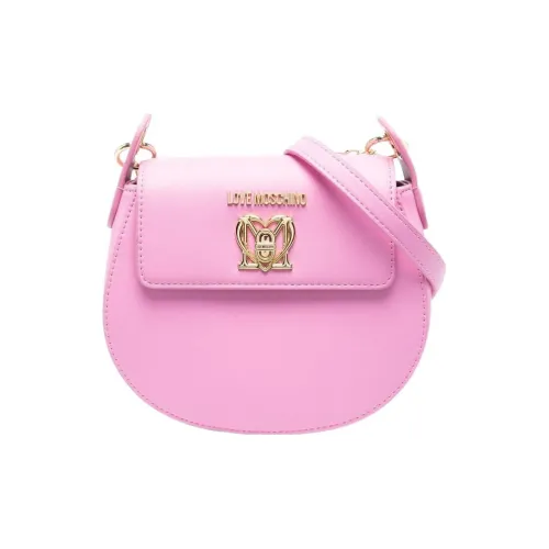 LOVE MOSCHINO Кожа Сумка Сумка через плечо Женская Розовая