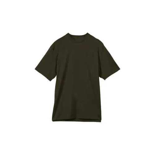 Y 3 Оливково-зеленые Мужские T-рубашки