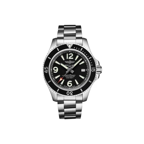 BREITLING Автоматический Механический Часы Мужские Super Ocean Collection 42 мм Черные