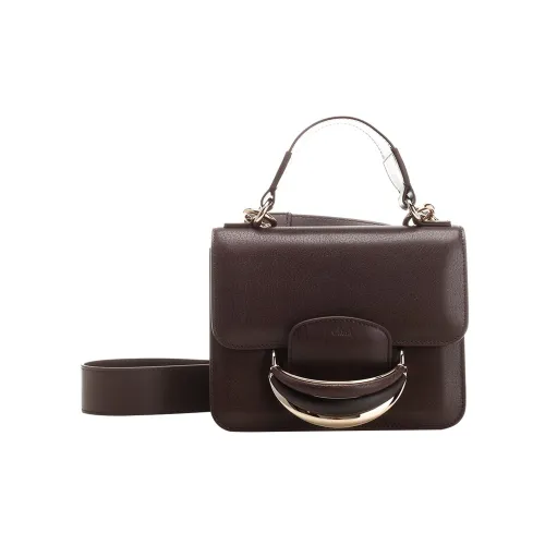 Chloe Kattie Яркая сумка из козьей кожи сумка через плечо маленькая сумка через плечо женская коричневая