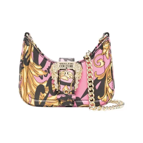 VERSACE JEANS COUTURE ПУ (полиуретан) Сумка через плечо Сумка на плечо Женская Розовое Золото