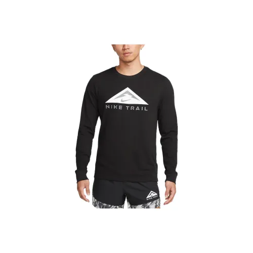 Nike Мужские черные футболки