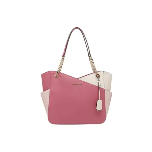 MICHAEL KORS Jet Set Travel Кожа Тоут Сумка Сумка для покупок Сумка на плечо Сумка Женская Розовая