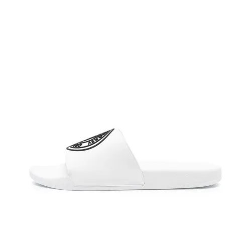 VERSACE JEANS Слипоны с резиновым подошвой Мужской Белый