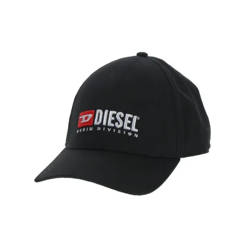 DIESEL Хлопковые кепки черные мужские