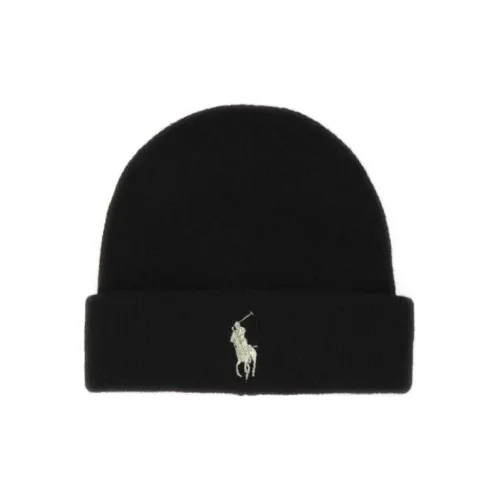 Polo Ralph Lauren Шерстяные Шапки Женские Черные