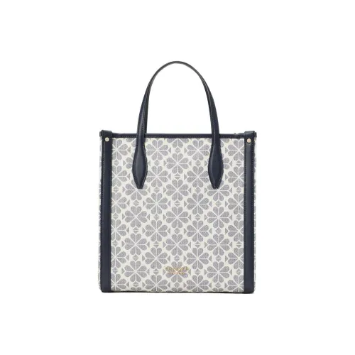 Kate Spade Цветочный Холст Покрытие Тоут Сумка Сумка для покупок Сумка через плечо Сумка среднего размера Женская