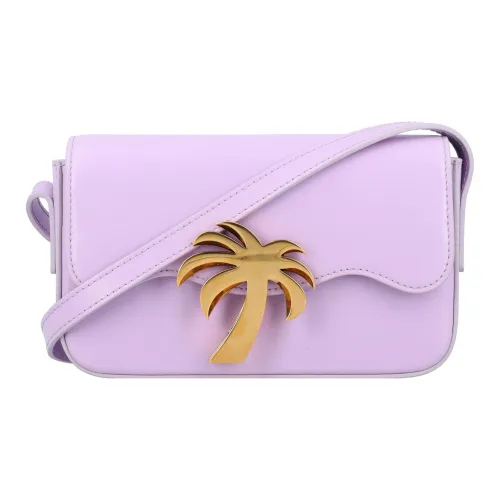 PALM ANGELS Телячья кожа Сумка через плечо Сумка на плечо Женская Фиолетовая