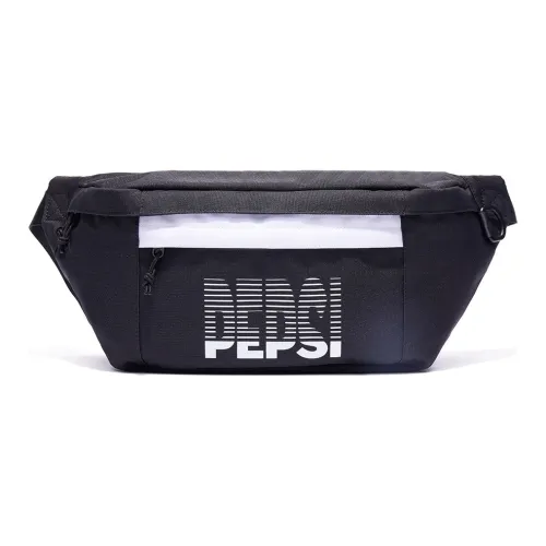 Pepsi Нейлоновая сумка через плечо сумка бананка стандартная унисекс черная