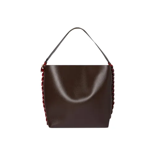 Stella McCartney Полиэстер с полиуретаном Тоут Сумка Сумка для покупок Сумка на плечо Сумка Женская Chocolates Коричневый