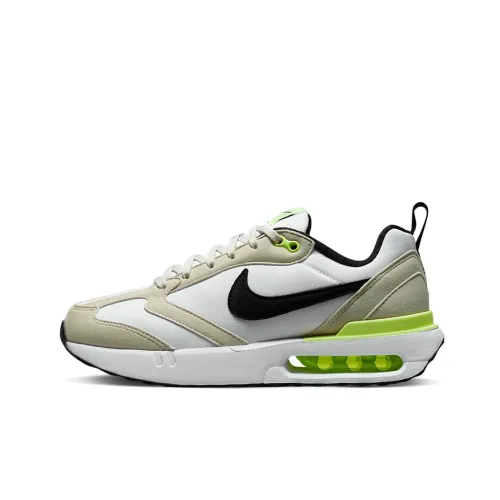 Nike Air Max Рассветно-белый Розовый Глазурь Низкий Топ Повседневный Женский Серый Зеленый