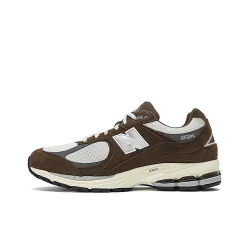 New Balance NB 2002R Low Топ Повседневные Беговые Кроссовки Унисекс Коричневый Серый