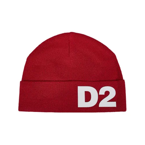 DSQUARED 2 Шапки-бини Красный Kids