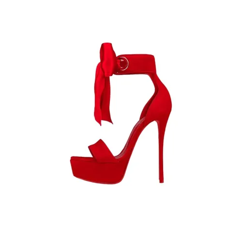 CL LUBOTING Модные Сандалии Женские Красные