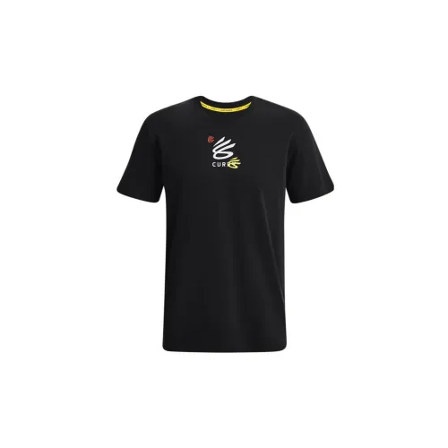 Under Armour T-Shirt Мужской Черный