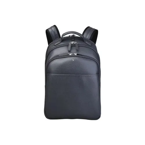 MONTBLANC Meisterstuck Коровья кожа Рюкзак Маленький Мужской Серый