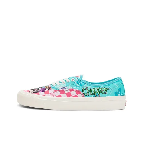 ONE PIECE x Vans Authentic Series 44 DX Low Топ Скейтборд Кроссовки Унисекс Синий
