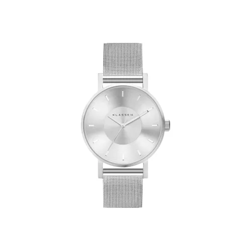 KLASSE14 Volare Collection Наручные часы Кварцевый механизм Ремешок из нержавеющей стали Серебристый циферблат Унисекс VO14SR002M
