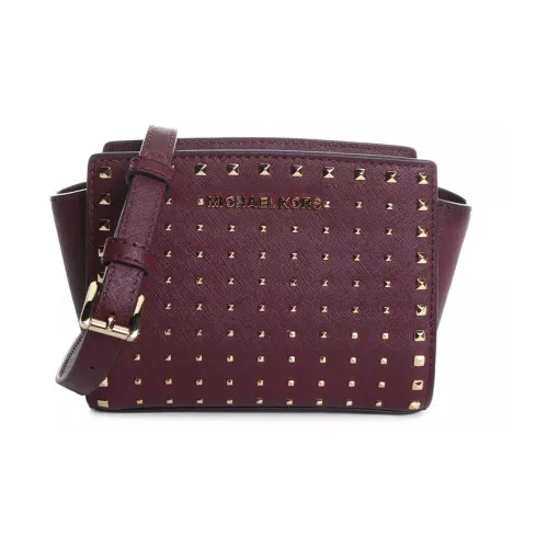 MICHAEL KORS Сумка из коровьей кожи сумка через плечо мини женская бордовый