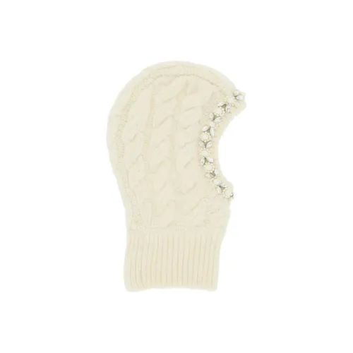 SIMONE ROCHA Шерсть Нейлон Шапки Кепки Женские Белые