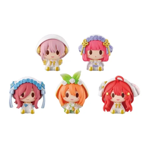 BANPRESTO Glass Factory Ichiban Kuji The Quintessential Quintuplets Счастье And Любовь K AWARD Чиби Фигурки
