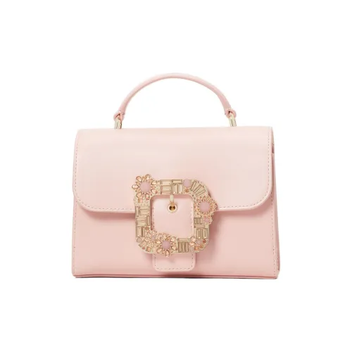 Kate Spade Коровья кожа Сумка Маленькая Женская Кораллово-розовая