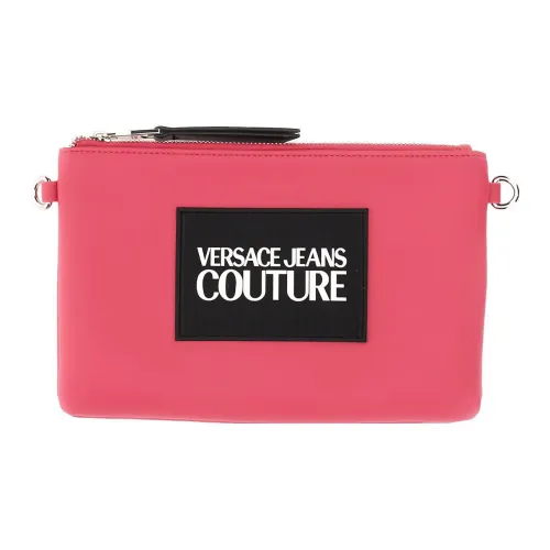 VERSACE JEANS COUTURE Полиэстер Клатч Стандартный Женский Черный Красный