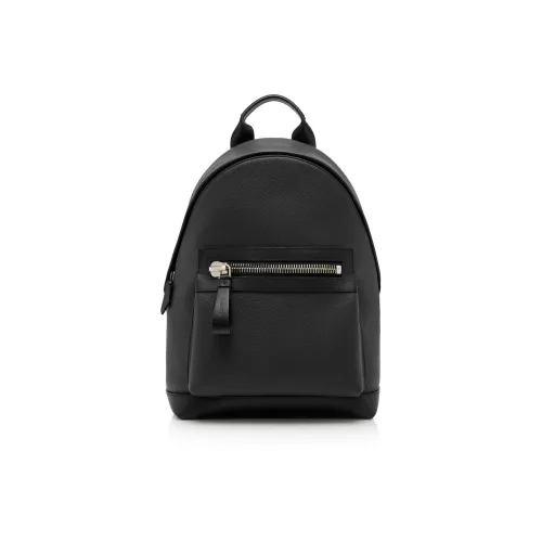 TOM FORD GRAIN LEATHER Рюкзак Мужской Midnight Blue