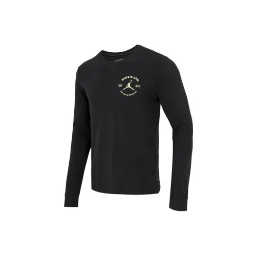 JORDAN Черные Мужские T-Рубашки