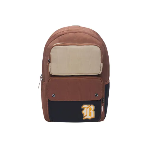 LINING Badfive Полиэстер с Полиамидом Спортивный Рюкзак Стандартный Унисекс Коричневый