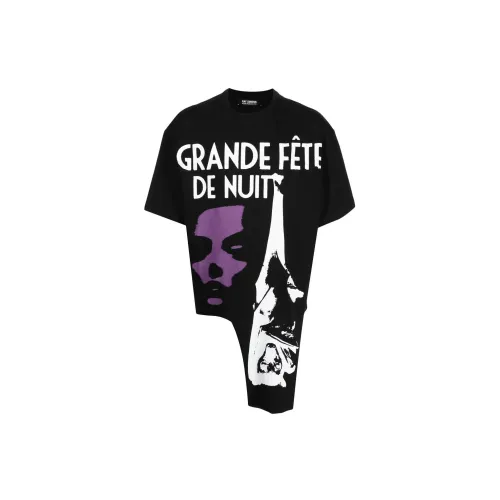 RAF SIMONS Черная унисекс футболка