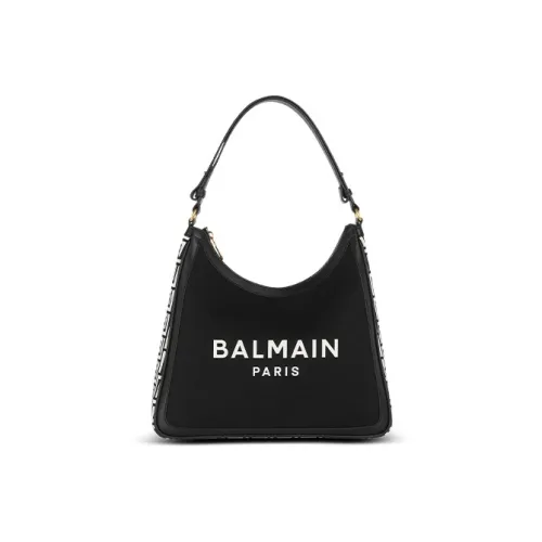 BALMAIN B Army Кожа Сумка Сумка через плечо Женская Черная