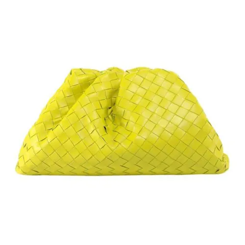 Bottega Veneta POUCH Облачная Сумка Овчина Клатч Стандартный Женский Киви Зеленый