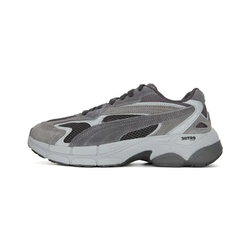 PUMA Tevaris Nitro Teveris Nitro Амортизация Легкий Отскок Низкий Топ Повседневный Унисекс Асфальт