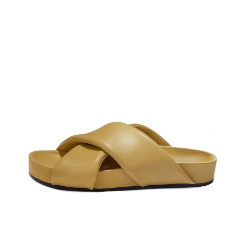 JIL SANDER Стильные сандалии мужские светлый умбра