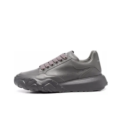 Alexander McQueen Court Trainer Low Топ Спортивная повседневная обувь Мужская Серый