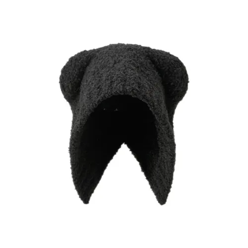 FREE RABBITⅡ Плюшевая пряжа Шапка-бини Женская