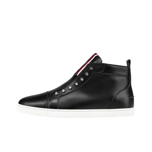 CL LUBOTING Высокие кроссовки для скейтбординга Мужские Черные