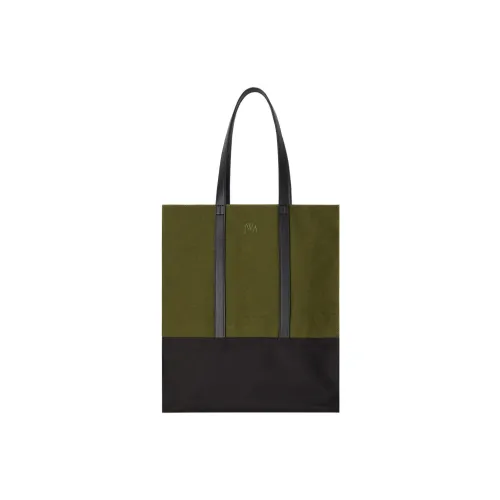 UNIQLO Jw Anderson Коллаборация Хлопок Тоут Сумка Сумка для покупок Сумка Сумка через плечо Большая Унисекс Оливковая