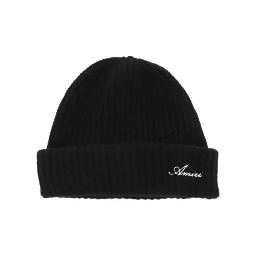 AMIRI Кашемир Шапки-бини Мужской Черный