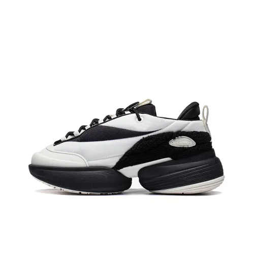 LINING CF Tracing Collection Ultra Distance V2 Low Top Спортивная Повседневная Обувь Унисекс Белый Черный