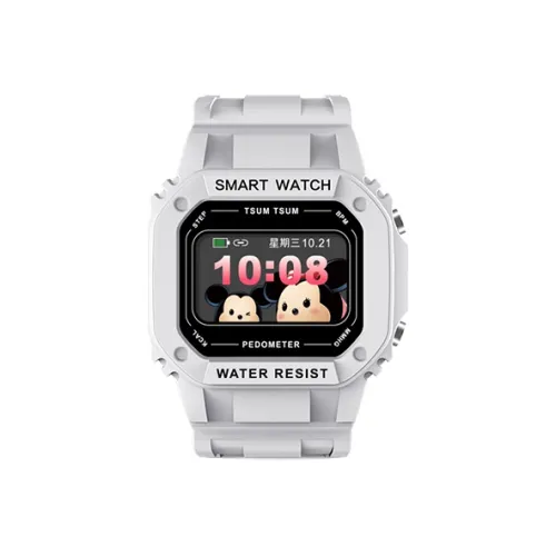 Disney Song Series Электронные Механические Часы Силиконовый Ремешок Унисекс Черный Циферблат SS 36003W