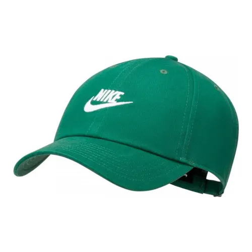 Nike Хлопковые кепки унисекс зеленые