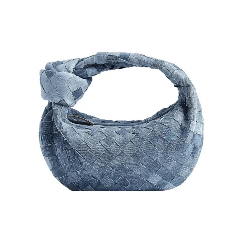Bottega Veneta Jodie Lambskin Bag Mini Women's Denim Blue