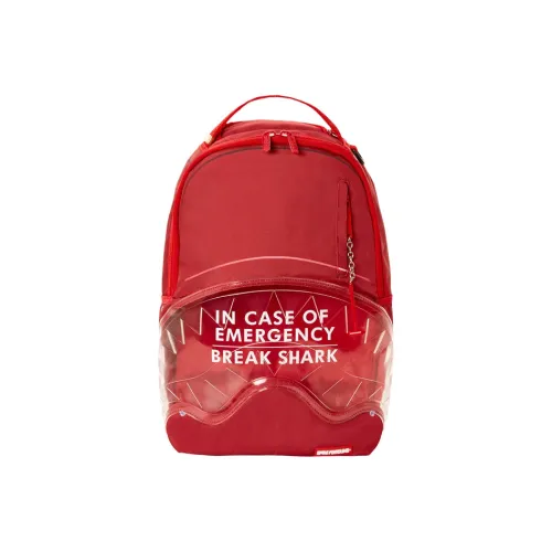 SPRAYGROUND ПВХ Рюкзак Большой Унисекс Красный