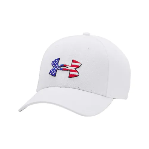 Under Armour Полиэстер Кепки Белый Мужской